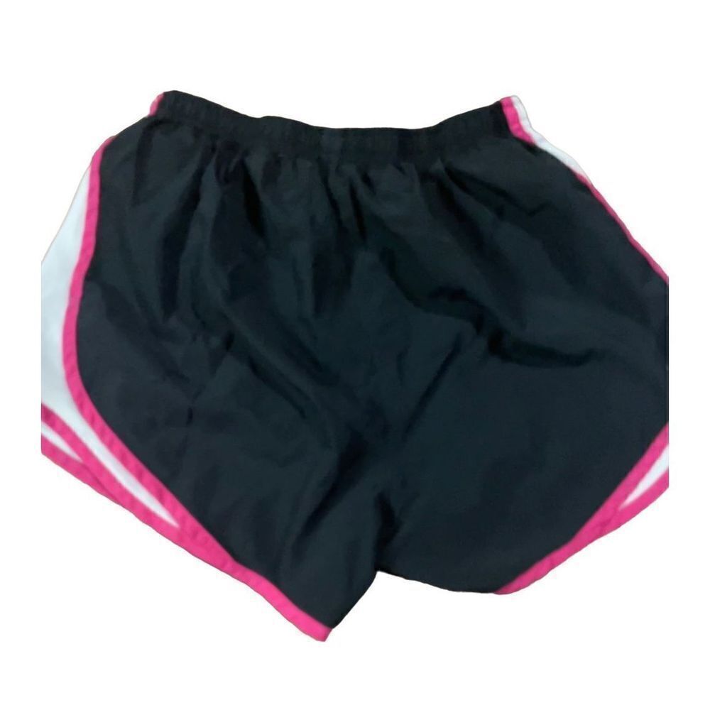 Nike Dri fit womens black pink athletic shorts sz small - Picture 2 of 6